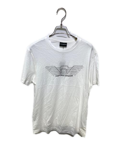 EMPORIO ARMANI（エンポリオ アルマーニ）EMPORIO ARMANI (エンポリオ アルマーニ) Tシャツ ホワイト サイズ:Ⅿの古着・服飾アイテム