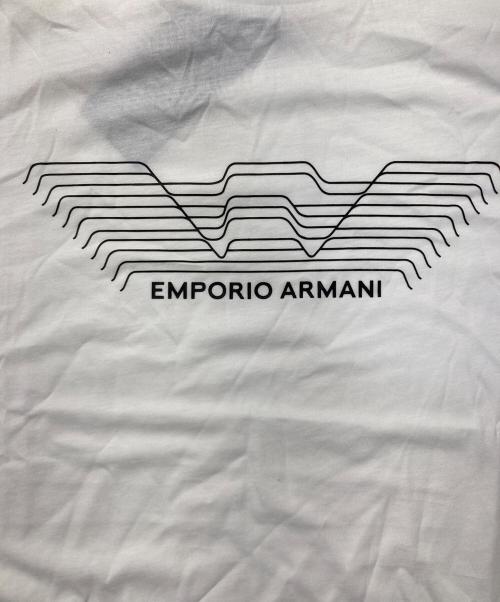EMPORIO ARMANI（エンポリオ アルマーニ）EMPORIO ARMANI (エンポリオ アルマーニ) Tシャツ ホワイト サイズ:Ⅿの古着・服飾アイテム
