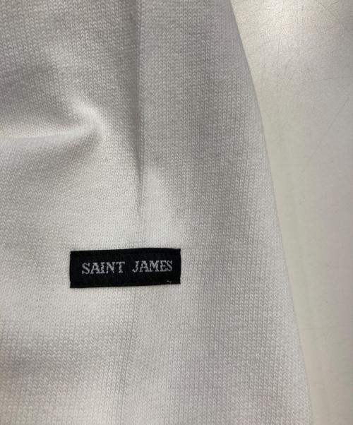 SAINT JAMES（セントジェームス）SAINT JAMES (セントジェームス) バスクシャツ アイボリー サイズ:Mの古着・服飾アイテム