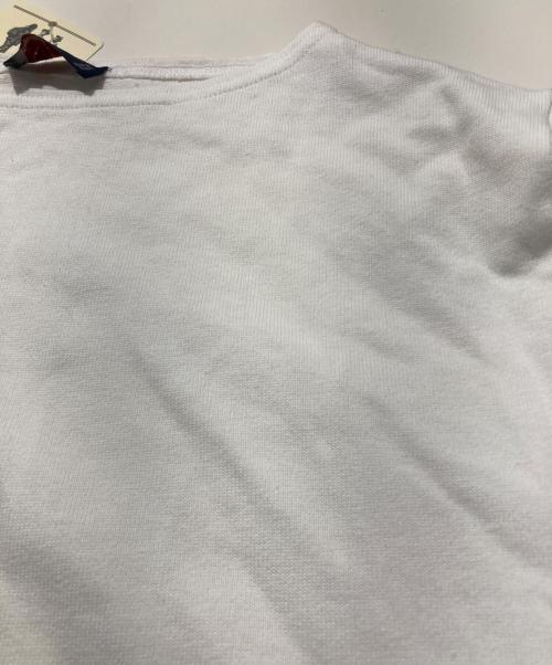 SAINT JAMES（セントジェームス）SAINT JAMES (セントジェームス) バスクシャツ アイボリー サイズ:Mの古着・服飾アイテム