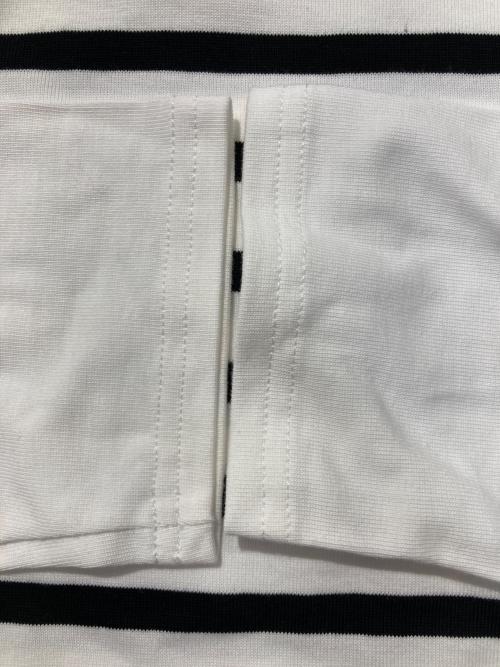 SAINT JAMES（セントジェームス）SAINT JAMES (セントジェームス) バスクシャツ ホワイト サイズ:Mの古着・服飾アイテム