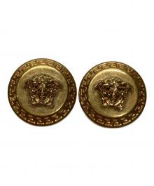 VERSACE（ヴェルサーチェ）の古着「メデューサピアス」｜ゴールド