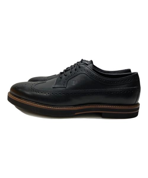 TOD'S（トッズ）TOD'S (トッズ) ウィングチップシューズ ブラック サイズ:10halfの古着・服飾アイテム