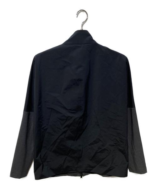 DESCENTE GOLF（デサントゴルフ）DESCENTE GOLF (デサントゴルフ) 無縫（MU-SEW）フルジップジャケット ブラック サイズ:Mの古着・服飾アイテム