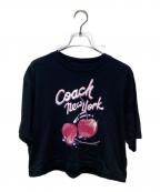 COACHコーチ）の古着「Tシャツ」｜ブラック