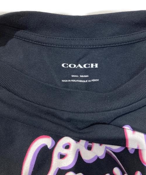 COACH（コーチ）COACH (コーチ) Tシャツ ブラック サイズ:Sの古着・服飾アイテム