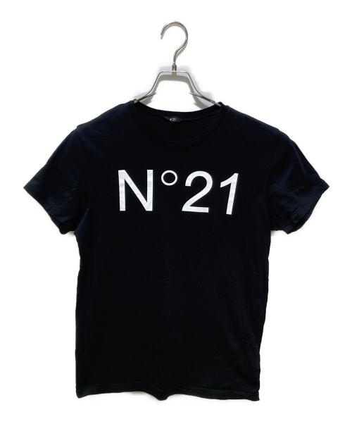 N°21（ヌメロヴェントゥーノ）N°21 (ヌメロヴェントゥーノ) Tシャツ ブラック サイズ:SIZE 16の古着・服飾アイテム