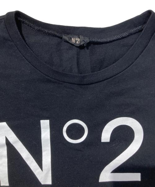 N°21（ヌメロヴェントゥーノ）N°21 (ヌメロヴェントゥーノ) Tシャツ ブラック サイズ:SIZE 16の古着・服飾アイテム