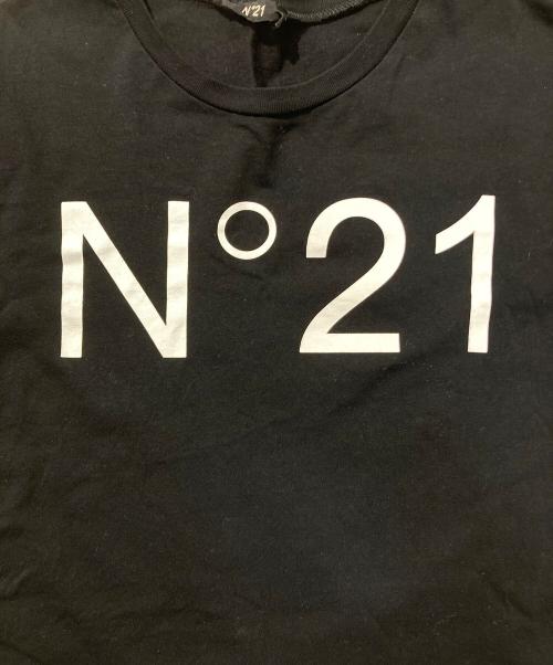 N°21（ヌメロヴェントゥーノ）N°21 (ヌメロヴェントゥーノ) Tシャツ ブラック サイズ:SIZE 16の古着・服飾アイテム