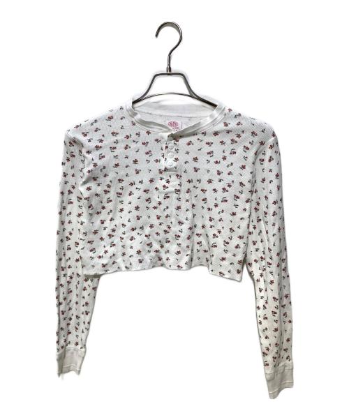 FAITH（フェイス）FAITH (フェイス) THERMAL HENRY PULLOVER ホワイト サイズ:Freeの古着・服飾アイテム