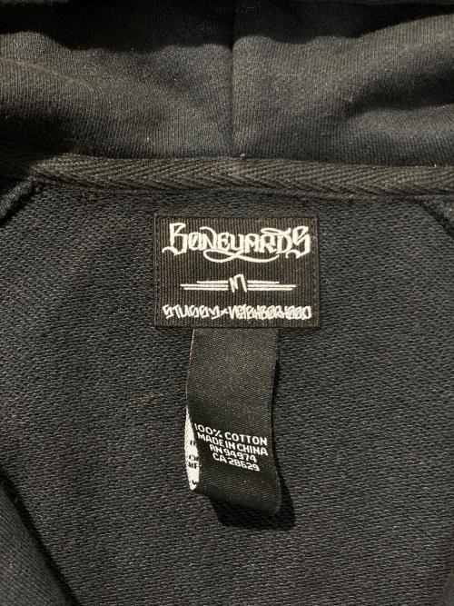 stussy（ステューシー）stussy (ステューシー) NEIGHBORHOOD (ネイバーフッド) ジップパーカー ブラック サイズ:Mの古着・服飾アイテム