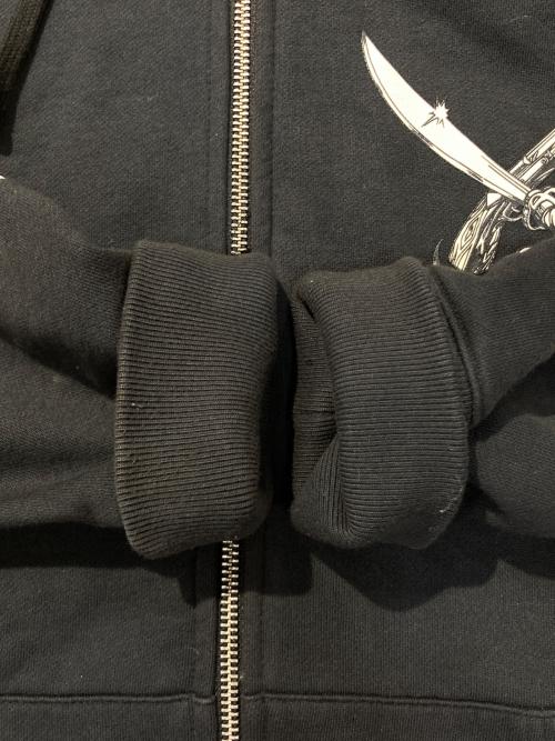 stussy（ステューシー）stussy (ステューシー) NEIGHBORHOOD (ネイバーフッド) ジップパーカー ブラック サイズ:Mの古着・服飾アイテム