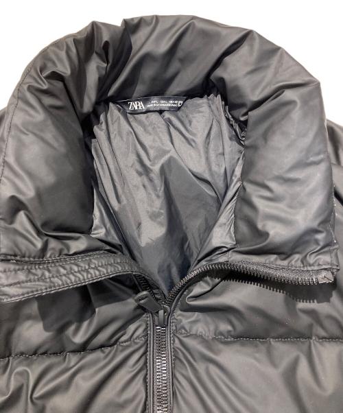 ZARA（ザラ）ZARA (ザラ) RUBBERISED PUFFER JCT ブラック サイズ:Lの古着・服飾アイテム