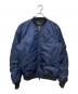 DIESEL（ディーゼル）の古着「MA-1ジャケット」｜ネイビー