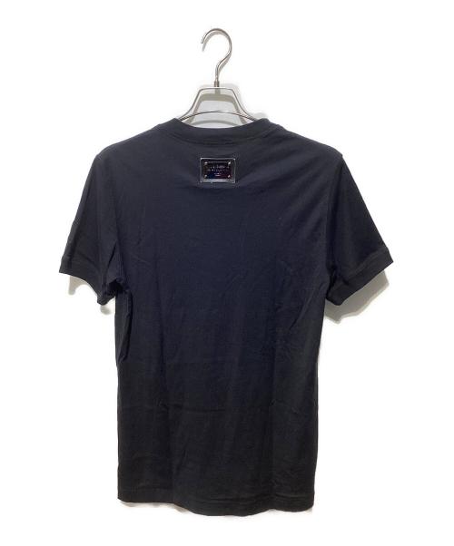 DOLCE & GABBANA（ドルチェ＆ガッバーナ）DOLCE & GABBANA (ドルチェ＆ガッバーナ) プリントTシャツ ブラック サイズ:52の古着・服飾アイテム