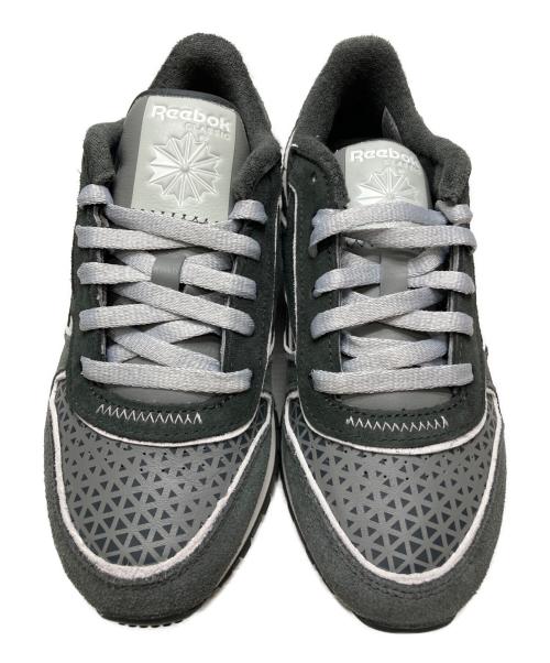 REEBOK（リーボック）REEBOK (リーボック) WHITE MOUNTAINEERING (ホワイトマウンテ二アニング) CLASSIC LEATHER グレー サイズ:23.5の古着・服飾アイテム