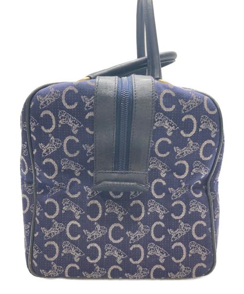 CELINE（セリーヌ）CELINE (セリーヌ) マカダムボストンハンドバッグ ネイビー サイズ:FREEの古着・服飾アイテム