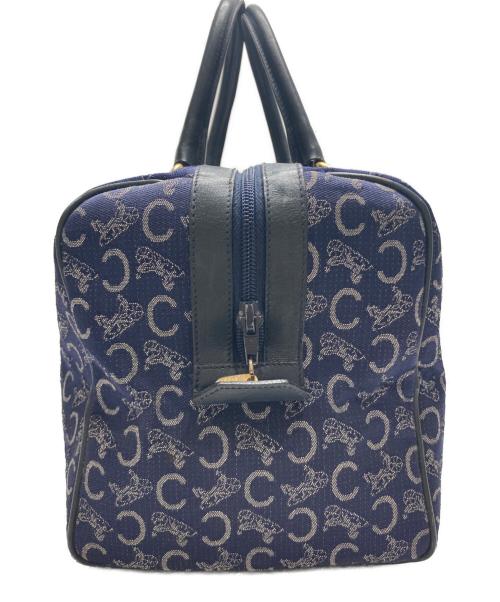 CELINE（セリーヌ）CELINE (セリーヌ) マカダムボストンハンドバッグ ネイビー サイズ:FREEの古着・服飾アイテム