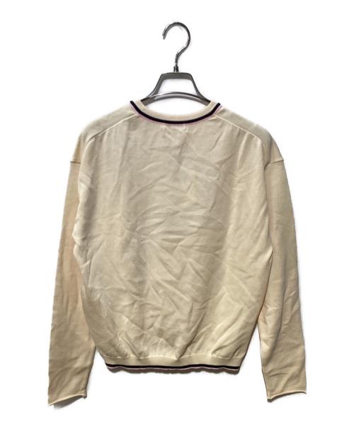 MACPHEE（マカフィー）MACPHEE (マカフィー) ドライコットン クルーネックプルオーバー ベージュ サイズ:Sの古着・服飾アイテム