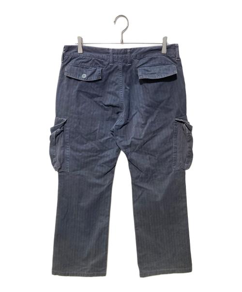 KAPITAL（キャピタル）KAPITAL (キャピタル) コットンカーゴパンツ ネイビー サイズ:SIZE　4の古着・服飾アイテム