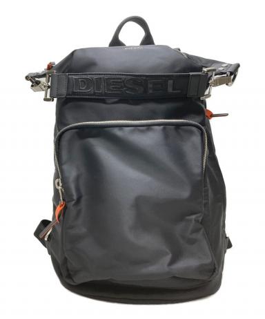 中古・古着通販】DIESEL (ディーゼル) 2WAYリュック ブラック サイズ 