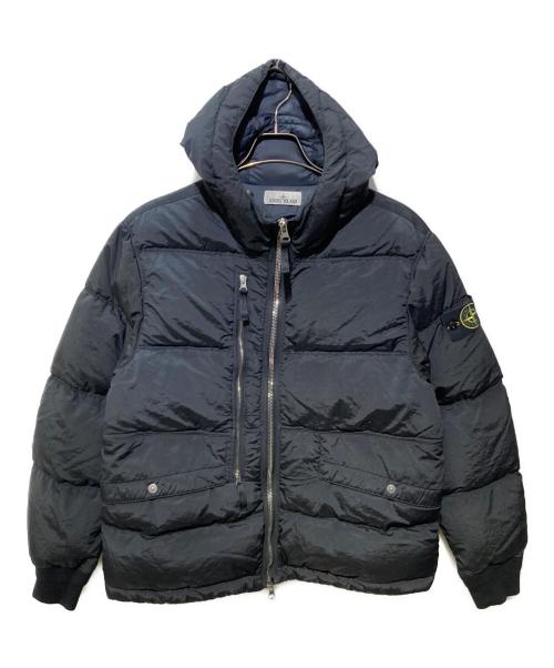 STONE ISLAND（ストーンアイランド）STONE ISLAND (ストーンアイランド) Nylon Metal In Econyl Down Parka ブラック サイズ:Lの古着・服飾アイテム
