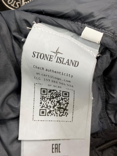 STONE ISLAND（ストーンアイランド）STONE ISLAND (ストーンアイランド) Nylon Metal In Econyl Down Parka ブラック サイズ:Lの古着・服飾アイテム
