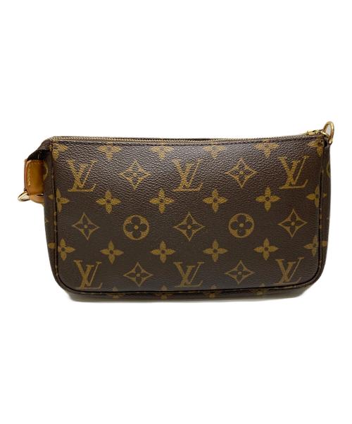 LOUIS VUITTON（ルイ ヴィトン）LOUIS VUITTON (ルイ ヴィトン) ポーチ ブラウンの古着・服飾アイテム