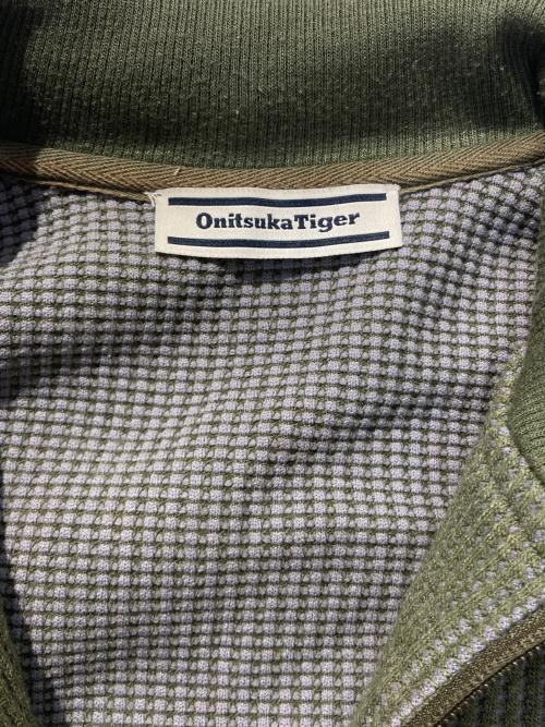 Onitsuka Tiger（オニツカタイガー）Onitsuka Tiger (オニツカタイガー) TRACK TOP グリーン サイズ:xsの古着・服飾アイテム