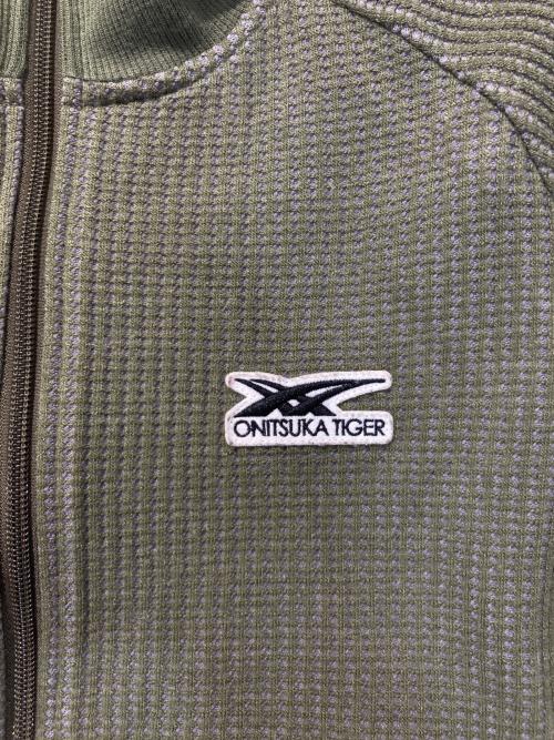Onitsuka Tiger（オニツカタイガー）Onitsuka Tiger (オニツカタイガー) TRACK TOP グリーン サイズ:xsの古着・服飾アイテム