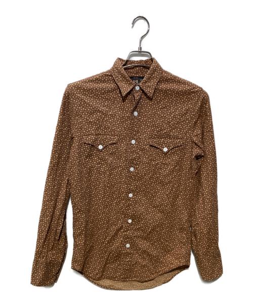 RRL（ダブルアールエル）RRL (ダブルアールエル) スターウエスタンシャツ ブラウン サイズ:xsの古着・服飾アイテム