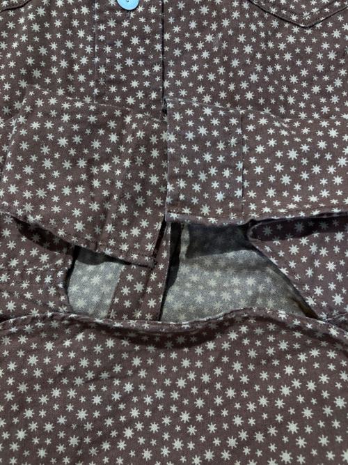 RRL（ダブルアールエル）RRL (ダブルアールエル) スターウエスタンシャツ ブラウン サイズ:xsの古着・服飾アイテム