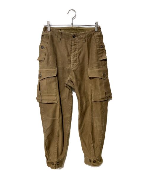 freewheelers（フリーホイーラーズ）freewheelers (フリーホイーラーズ) GROUND CREW TROUSERS カーキ サイズ:28の古着・服飾アイテム