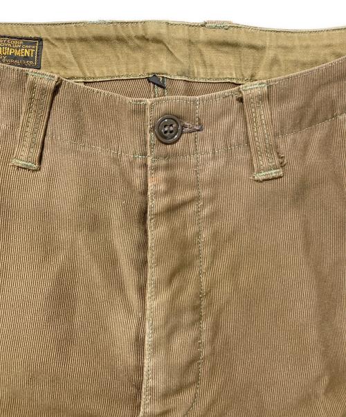 freewheelers（フリーホイーラーズ）freewheelers (フリーホイーラーズ) GROUND CREW TROUSERS カーキ サイズ:28の古着・服飾アイテム
