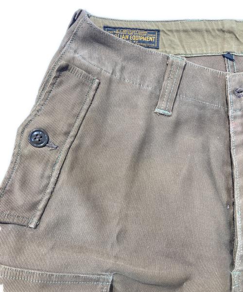 freewheelers（フリーホイーラーズ）freewheelers (フリーホイーラーズ) GROUND CREW TROUSERS カーキ サイズ:28の古着・服飾アイテム