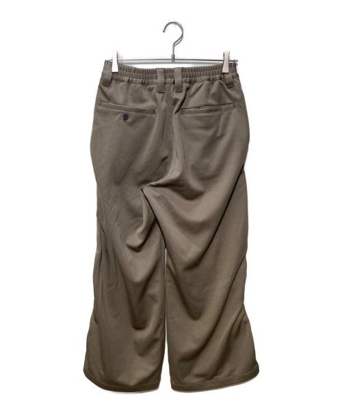 MAISON SPECIAL（メゾンスペシャル）MAISON SPECIAL (メゾンスペシャル) Bright Jersey Sideline Wide Track Pants ベージュの古着・服飾アイテム