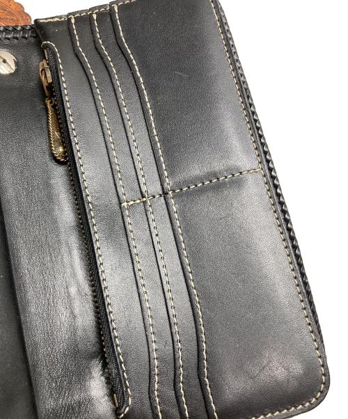KUBOTA CRAFT(窪田クラフト)（クボタクラフト）KUBOTA CRAFT(窪田クラフト) (クボタクラフト) 長財布 ブラウンの古着・服飾アイテム