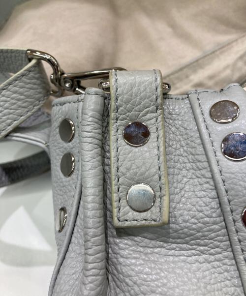 zanellato（ザネラート）zanellato (ザネラート) レザーショルダーバッグ グレー サイズ:FREEの古着・服飾アイテム