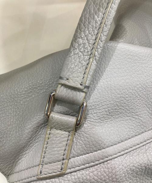 zanellato（ザネラート）zanellato (ザネラート) レザーショルダーバッグ グレー サイズ:FREEの古着・服飾アイテム