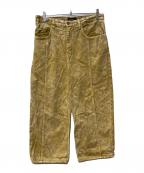 MAISON SPECIALメゾンスペシャル）の古着「2way Waist Denim Pants」｜ベージュ