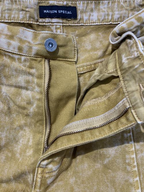 MAISON SPECIAL（メゾンスペシャル）MAISON SPECIAL (メゾンスペシャル) 2way Waist Denim Pants ベージュ サイズ:36の古着・服飾アイテム