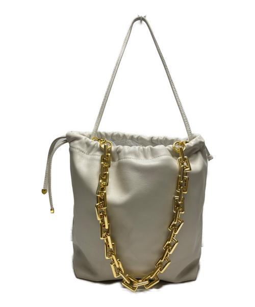 CELERI（セルリ）CELERI (セルリ) Medium Pouch クラッチ ホワイトの古着・服飾アイテム