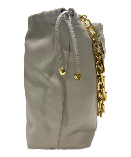 CELERI（セルリ）CELERI (セルリ) Medium Pouch クラッチ ホワイトの古着・服飾アイテム