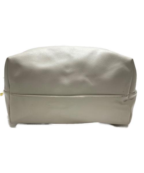 CELERI（セルリ）CELERI (セルリ) Medium Pouch クラッチ ホワイトの古着・服飾アイテム