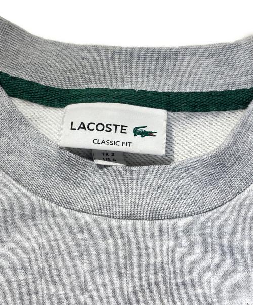 LACOSTE（ラコステ）LACOSTE (ラコステ) スウェット グレー サイズ:Sの古着・服飾アイテム