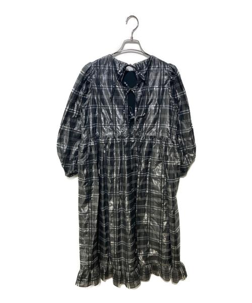 rosy monster（ロージーモンスター）rosy monster (ロージーモンスター) チェックワンピ―ス ブラック サイズ:Sの古着・服飾アイテム