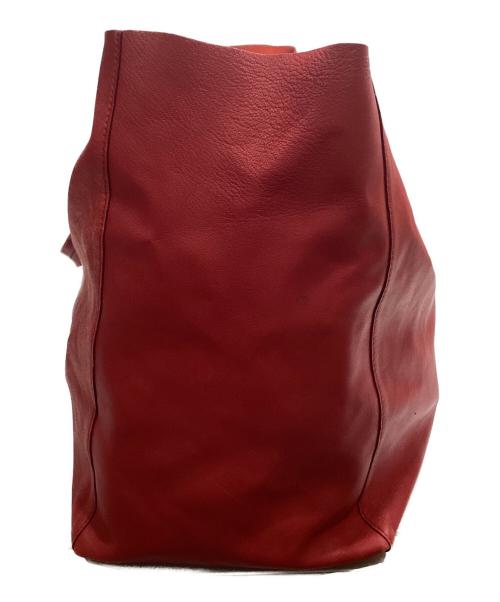 CELINE（セリーヌ）CELINE (セリーヌ) ホリゾンタル カバトートバッグ レッドの古着・服飾アイテム