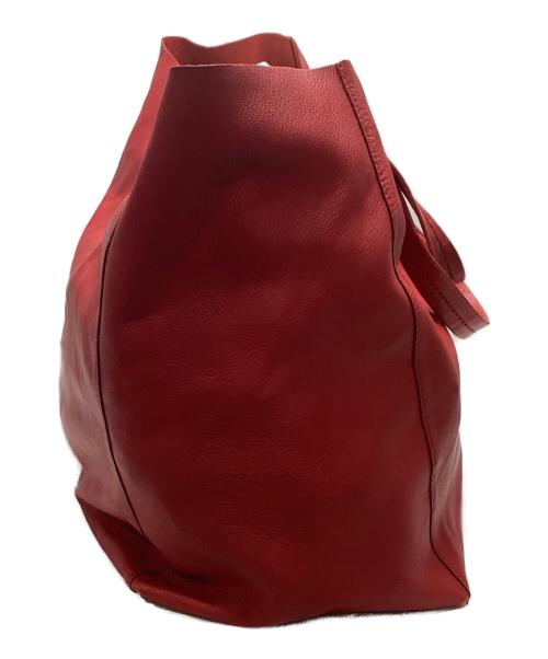 CELINE（セリーヌ）CELINE (セリーヌ) ホリゾンタル カバトートバッグ レッドの古着・服飾アイテム