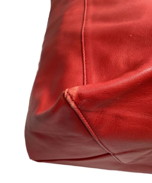 CELINE（セリーヌ）CELINE (セリーヌ) ホリゾンタル カバトートバッグ レッドの古着・服飾アイテム