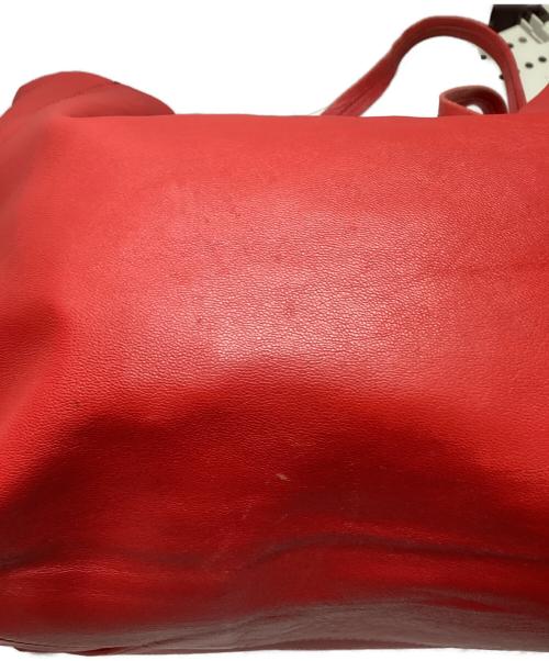 CELINE（セリーヌ）CELINE (セリーヌ) ホリゾンタル カバトートバッグ レッドの古着・服飾アイテム
